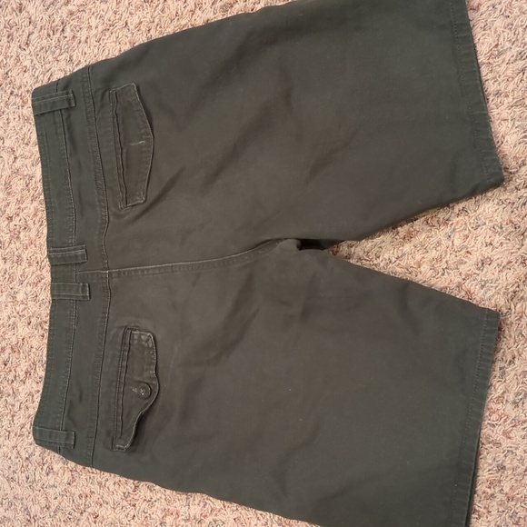 Forest Green Men Shorts - Picture 1 of 4